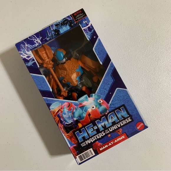 HE-MAN and The Masters of the Universe: Man-At-Arms Action Figure-NIB - Picture 3 of 8